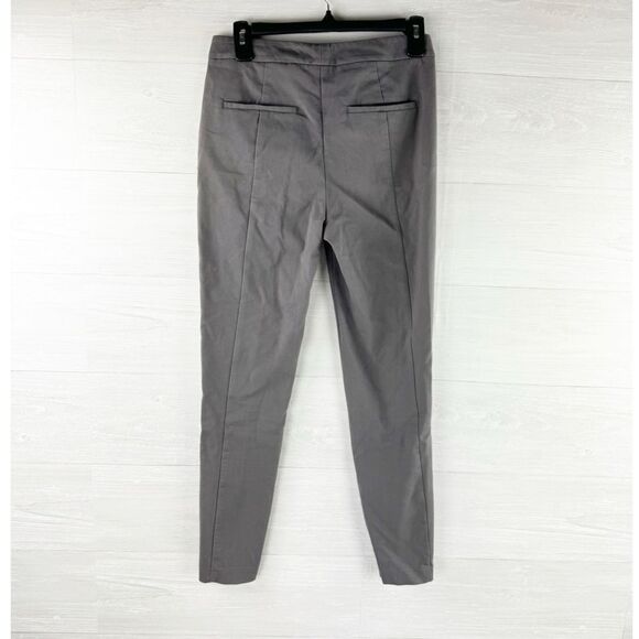 Reiss Darla Tailored Skinny High Rise Cotton Blend Career Pants - Picture 6 of 7